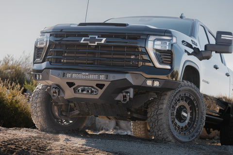 DV8 Offroad 24-26 Chevy Silverado 2500/3500 Spec Series Front Bumper - FBCS2-04