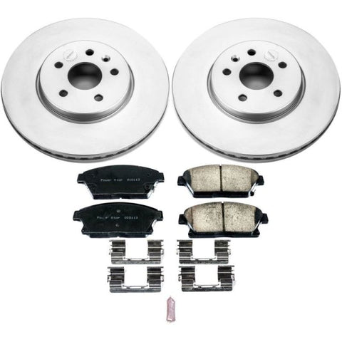 Power Stop 13-18 Buick Encore Front Z17 Evolution Geomet Coated Brake Kit - CRK6793