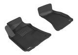 3D MAXpider 2008-2010 Dodge Challenger Kagu 1st Row Floormat - Black - L1DG01511509
