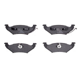 R1 91-95 Mercury Grand Marquis Rear Semi Met Brake Pads - 2311-0662-00