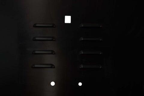 Fishbone Offroad 07-12 Jeep Wrangler JK Hood Louver - Black - FB31133