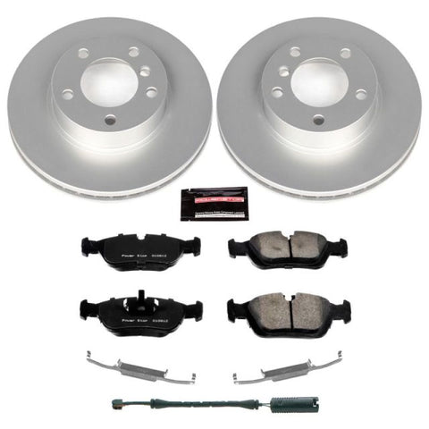 Power Stop 92-98 BMW 318i Front Z23 Evolution Sport Coated Brake Kit - CRK496