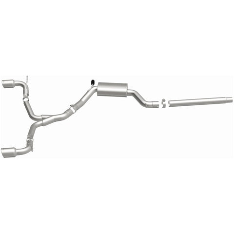 MagnaFlow SYS C/B Dual Split Rear Exit 4in Polished Tips 2015 VW GTI 2.0L Turbo - 15357