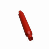 MagnaFlow Muffler Red Pack Series Glasspack 4in Rd 26in Body Length 2.5in/2.5in Inlet/Outlet - 13146