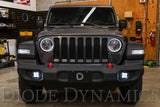 Diode Dynamics SS3 Type MS LED Fog Light Kit Pro - White SAE Fog - DD6580