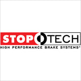 StopTech 2017-2019 Acura ILX Slotted & Drilled Front Right Rotor - 127.40094R