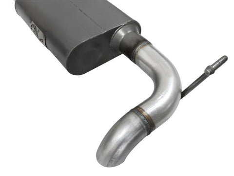 aFe Scorpion Exhaust System Cat Back 2.5in Aluminized Hi-Tuck 07-18 Jeep Wrangler JK V6 3.6/3.8L - 49-08043