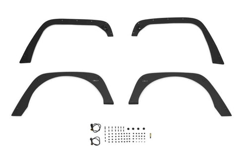 DV8 Offroad 07-18 Jeep Wrangler JK Fender Flare Deletes - FDJK-08