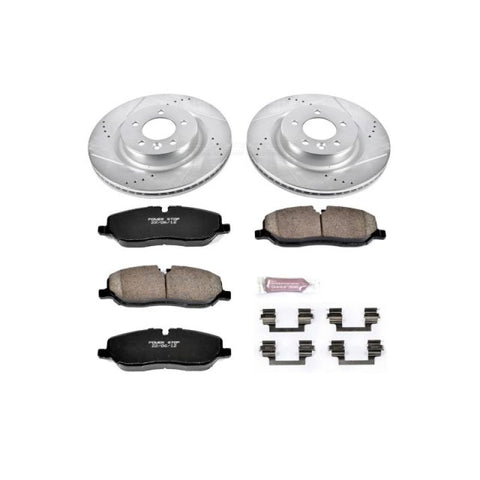 Power Stop 06-09 Land Rover Range Rover Sport Front Z23 Evolution Sport Brake Kit - K6047