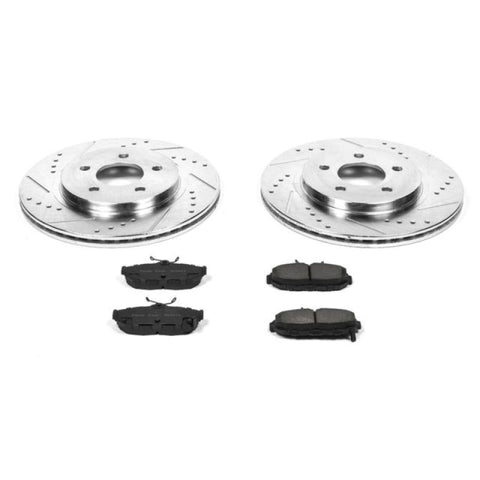 Power Stop 11-14 Ford Mustang Rear Z23 Evolution Sport Brake Kit - K4749