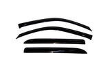 AVS 02-06 Chevy Trailblazer EXT Ventvisor Outside Mount Window Deflectors 4pc - Smoke - 94240