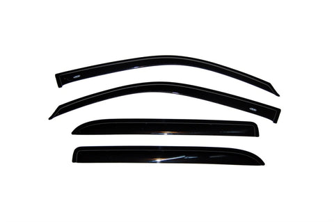 AVS 02-06 Chevy Trailblazer EXT Ventvisor Outside Mount Window Deflectors 4pc - Smoke - 94240