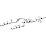 MagnaFlow Stainless Cat-Back Exhaust 2015 Chevy Silverado 2500HD 6.0L Dual Split Rear Exit 4in - 19027