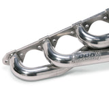 BBK 79-93 Mustang 351 Swap Shorty Unequal Length Exhaust Headers - 1-5/8 Silver Ceramic - 15110