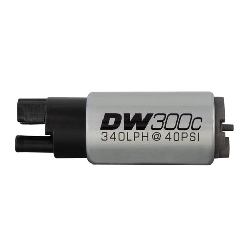 DeatschWerks 340lph DW300C Compact Fuel Pump w/o Mounting Clips - 9-307