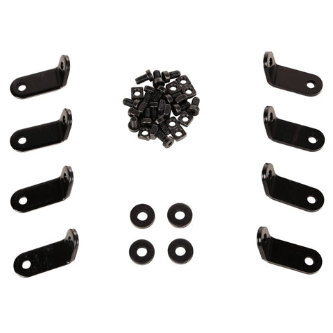 Rugged Ridge 07-18 Jeep Wrangler JK Elite Fast Track Windshield Light Bar Mount w/o Crossbar - 11232.52