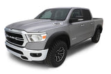 Bushwacker 19-22 Ram 1500 (Excl. Rebel/TRX) 76.3 & 67.4in Bed Extend-A-Fender Flares 2pc RR - Blk - 50058-02