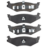 R1 1989-10 Plymouth Sundance Rear Semi Met Brake Pads - 2311-0512-00