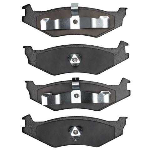 R1 1989-10 Plymouth Sundance Rear Semi Met Brake Pads - 2311-0512-00