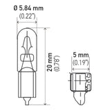Hella Bulb 2723 12V 23W W2X46D T15 - 2723