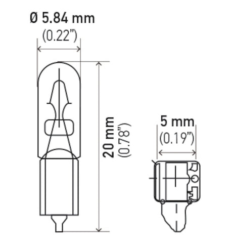 Hella Bulb 2723 12V 23W W2X46D T15 - 2723