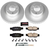 Power Stop 08-10 BMW 128i Front Z23 Evolution Sport Coated Brake Kit - CRK3087