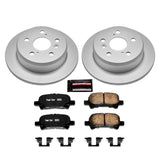 Power Stop 05-07 Toyota Avalon Rear Z17 Evolution Geomet Coated Brake Kit - CRK2417