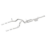 MagnaFlow Stainless Cat-Back Exhaust 2015 Chevy Silverado 2500HD 6.0L Dual Split Rear Exit 4in - 19027