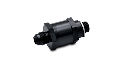 Vibrant Fuel Pump Check Valve -8AN Male Flare to 12mm x 1.5 Metric - 11199