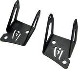 Rigid Industries Jeep JK - A-Pillar Mount Kit - Mounts set of Dually/D2 - 40331