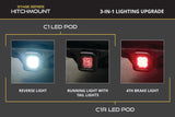Diode Dynamics 23-24 Chevrolet Colorado Hitch Mount LED Pod Reverse Kit C1R - DD7834