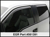 EGR 15+ Chevy Colorado/GMC Canyon Ext Cab In-Channel Window Visors - Set of 2 (561391) - 561391