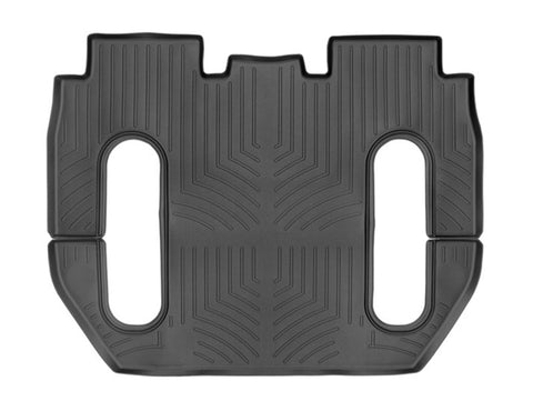 WeatherTech 2016+ Tesla Model X Rear FloorLiner - Black (6-Passenger Built Before 10/18/16) - 448696