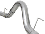 aFe 2021 Ford F-150 V6-3.0L (td) Large Bore 409 SS DPF-Back Exhaust System - 49-43143-B