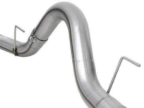 aFe 2021 Ford F-150 V6-3.0L (td) Large Bore 409 SS DPF-Back Exhaust System - 49-43143-B