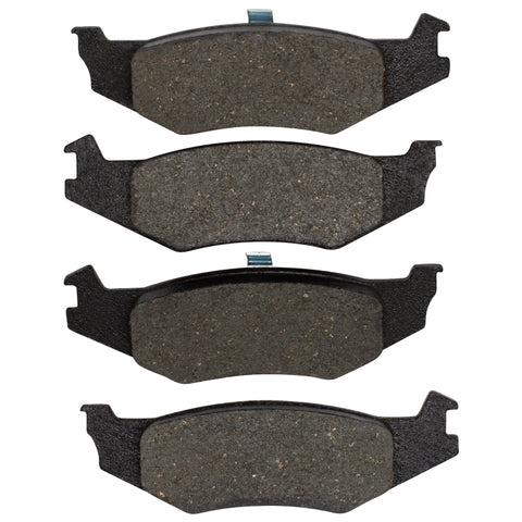 R1 1989-10 Plymouth Sundance Rear Semi Met Brake Pads - 2311-0512-00