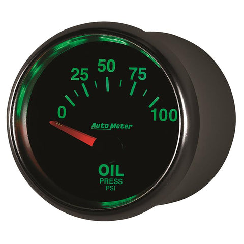 Autometer GS 0-100 PSI Short Sweep Electronic Oil Pressure Gauge - 3827