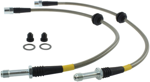 StopTech 09 Audi A4 Sedan / 08-10 A5-S5 Front Stainless Steel Brake Line Kit - 950.33016