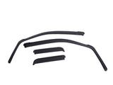 EGR 2019 Dodge Ram 1500 Quad Cab SlimLine In-Channel WindowVisors Set of 4 - Dark Smoke - 572961