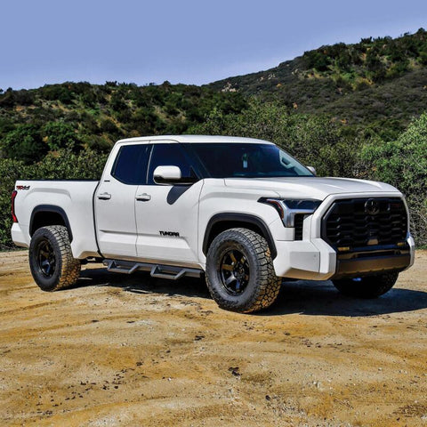 Westin/HDX 2022 Toyota Tundra Double Cab Drop Nerf Step Bars - Textured Black - 56-14225