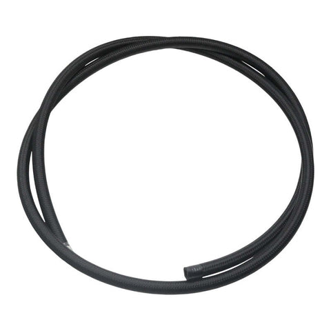 DeatschWerks 10AN Black Nylon Braided CPE Hose - 6ft - 6-02-0817-6