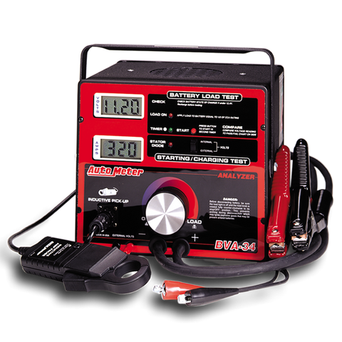 Autometer Charging System Analyzer / Battery Tester - BVA-34