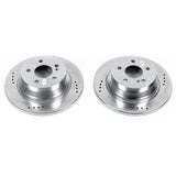Power Stop 14-16 Mercedes-Benz E250 Rear Evolution Drilled & Slotted Rotors - Pair - EBR685XPR