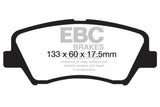 EBC 13+ Hyundai Elantra 1.8 Greenstuff Front Brake Pads - DP21874