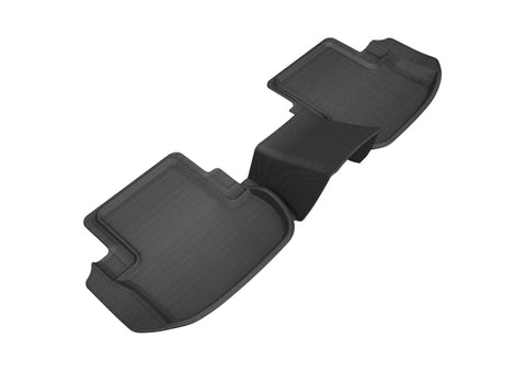 3D MAXpider 2018-2020 Mercedes-Benz E-Class Coupe C238 Kagu 2nd Row Floormats - Black - L1MB10321509