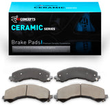 R1 21-26 GMC Savana 4500 Commercial Cutaway Chassis Rear Ceramic Brake Pads - 2310-2405-00