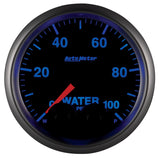 AutoMeter Gauge Water Press 2-1/16in. 100PSI Stepper Motor W/Peak & Warn Elite - 5668