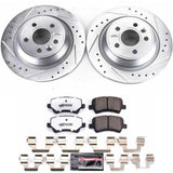 Power Stop 12-15 Land Rover Range Rover Evoque Rear Z36 Truck & Tow Brake Kit - K6293-36