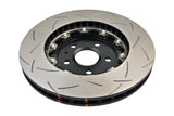 DBA 2010+ Camaro V8 SS Front Slotted 5000 Series 2 Piece Rotor Assembled w/ Black Hat - DBA52604BLKS