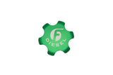 Fleece Performance 13-18 Dodge Cummins Green Anodized Billet Fuel Cap - FPE-FC-1316-GRN